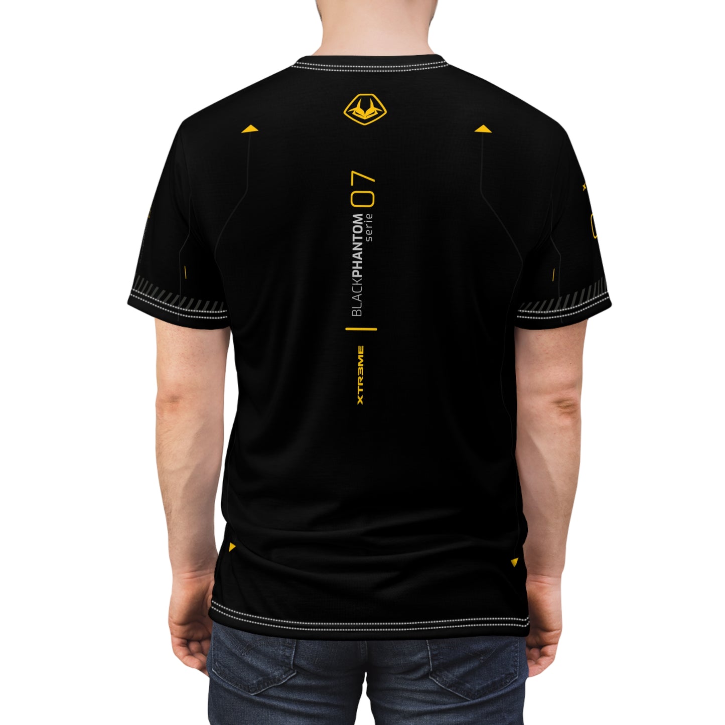 Remera Gamer style BLACKPHANTOM  serie 07 –  XTR3ME